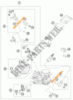 GASKLEP HUIS voor KTM 350 EXC-F FACTORY EDITION 2015