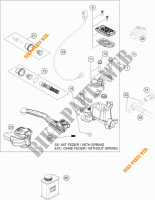 REMPOMP VOOR voor KTM 350 EXC-F FACTORY EDITION 2015