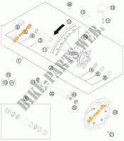 VOORWIEL voor KTM 350 EXC-F FACTORY EDITION 2015