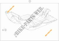 MOTORKAP voor KTM 450 EXC-F SIX DAYS 2018