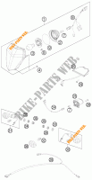KOPLAMP / ACHTERLICHT voor KTM 450 EXC 2013