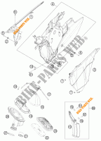 LUCHTFILTER voor KTM 450 EXC 2013