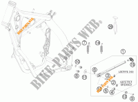 STANDAARD voor KTM 250 EXC SIX-DAYS 2010