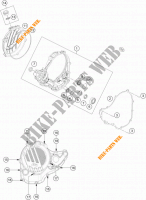 KOPPELINGS DEKSEL voor KTM 250 SX-F FACTORY EDITION 2015