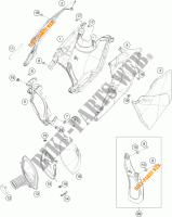 LUCHTFILTER voor KTM 250 SX-F 2017