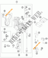 GASKLEP HUIS voor KTM 250 SX-F 2014