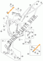 FRAME voor KTM 250 SX-F 2012