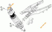 SCHOKBREKER voor KTM 250 SX-F 2012