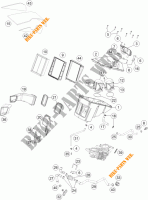 LUCHTFILTER voor KTM 1290 SUPER DUKE R SPECIAL EDITION ABS 2016
