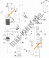 SCHOKBREKER (ONDERDELEN) voor KTM 1290 SUPER DUKE R SPECIAL EDITION ABS 2016