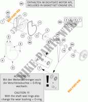WATERPOMP voor KTM 1290 SUPER DUKE R SPECIAL EDITION ABS 2016