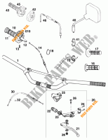 STUUR / BESTURING voor KTM 125 SX MARZOCCHI/OHLINS 1995