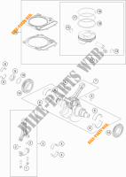 KRUKAS / ZUIGER voor KTM 1290 SUPER DUKE R SPECIAL EDITION ABS 2016