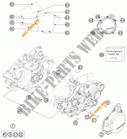 CARTERDELEN voor KTM 125 SX 2014