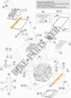 CILINDERKOP VOOR voor KTM 1290 SUPER DUKE R SPECIAL EDITION ABS 2016