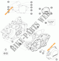 CARTERDELEN voor KTM 125 SX 2011