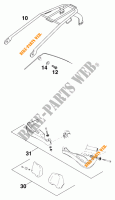 ACCESSOIRES voor KTM 125 SX 1999