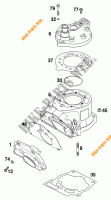 CILINDER voor KTM 125 SX 1999