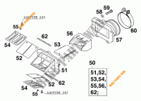MEMBRAAN voor KTM 125 SX 1999