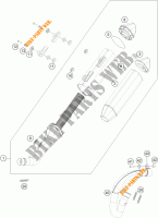 UITLAAT voor KTM 450 SX-F FACTORY EDITION 2018
