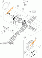 ACHTERWIEL voor KTM 450 SX-F FACTORY EDITION 2017