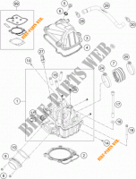 CILINDERKOP voor KTM 450 SX-F FACTORY EDITION 2017