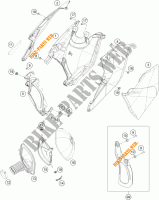 LUCHTFILTER voor KTM 450 SX-F FACTORY EDITION 2017