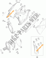 LUCHTFILTER voor KTM 450 SX-F 2017