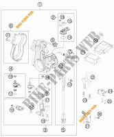 GASKLEP HUIS voor KTM 450 SX-F 2014