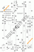 VOORVORK (ONDERDELEN) voor KTM 450 SX-F 2014