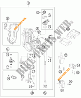GASKLEP HUIS voor KTM 450 SX-F 2014