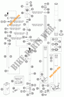 VOORVORK (ONDERDELEN) voor KTM 450 SX-F 2013