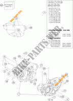 CARTERDELEN voor KTM 350 SX-F 2014