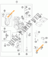 GASKLEP HUIS voor KTM 350 SX-F 2014