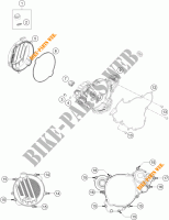 KOPPELINGS DEKSEL voor KTM 150 SX 2016