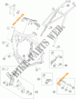FRAME voor KTM 150 SX 2015