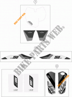 STICKERS voor KTM 150 SX 2015