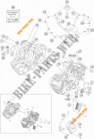 CARTERDELEN voor KTM 1290 SUPER DUKE R ORANGE ABS 2016
