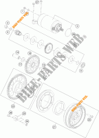 STARTMOTOR voor KTM 1290 SUPER DUKE R ORANGE ABS 2016