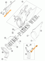 LUCHTFILTER voor KTM 150 SX 2012