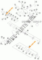 UITLAATKLEPPEN voor KTM 150 SX 2012