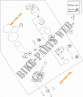 BENZINEPOMP voor KTM 1290 SUPER DUKE R BLACK ABS 2016