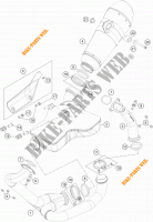 UITLAAT voor KTM 1290 SUPER DUKE R BLACK ABS 2016