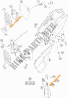 LUCHTFILTER voor KTM 85 SXS 19/16 2015