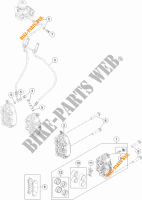 REMKLAUW VOOR voor KTM 1290 SUPER DUKE R ORANGE ABS 2016