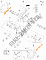 ACHTERWIEL voor KTM 85 SX 17/14 2015