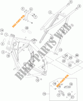 FRAME voor KTM 85 SX 17/14 2015