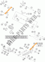 SCHAKEL MECHANISME voor KTM 1290 SUPER DUKE R ORANGE ABS 2016
