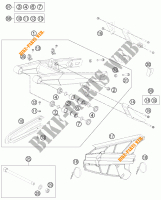 ACHTERBRUG voor KTM 65 SX 2013