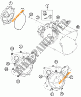KOPPELINGS DEKSEL voor KTM 65 SX 2013